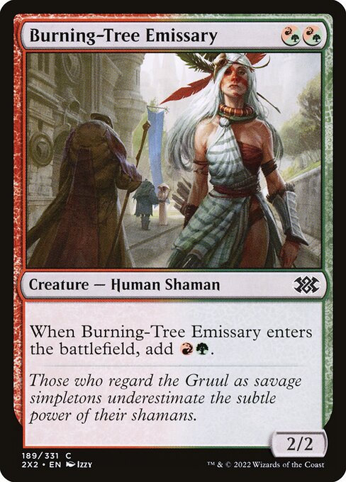 Burning-Tree Emissary - FOIL