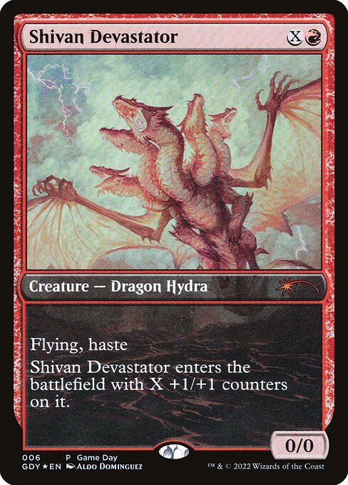 Shivan Devastator - FOIL