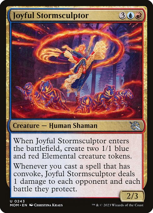 Joyful Stormsculptor - FOIL