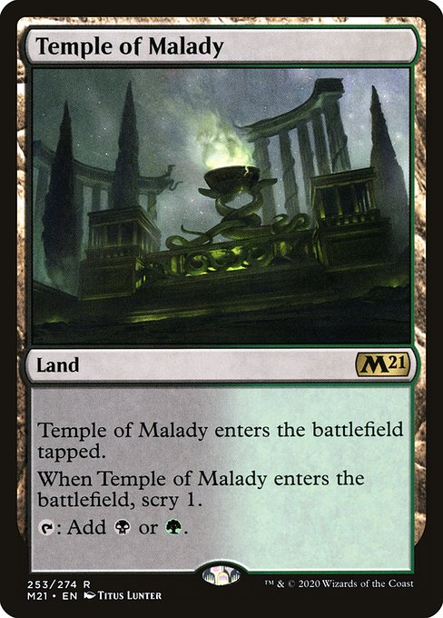 Temple of Malady - FOIL