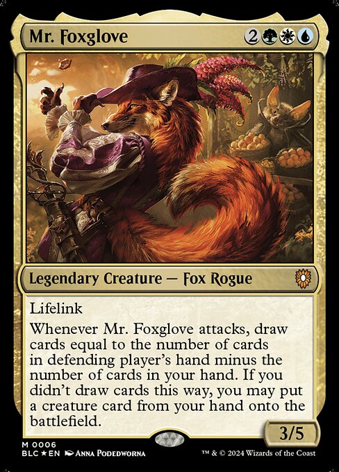 Mr. Foxglove - FOIL