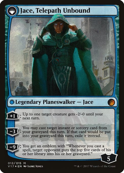 Jace, Vryn's Prodigy // Jace, Telepath Unbound - FOIL