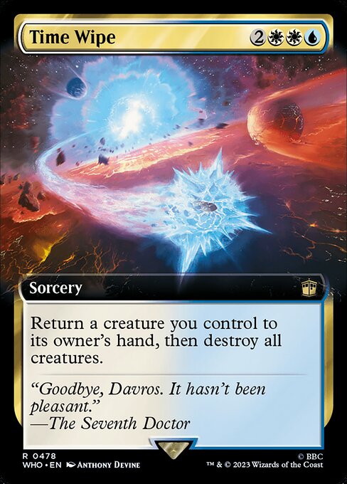 Time Wipe - FOIL