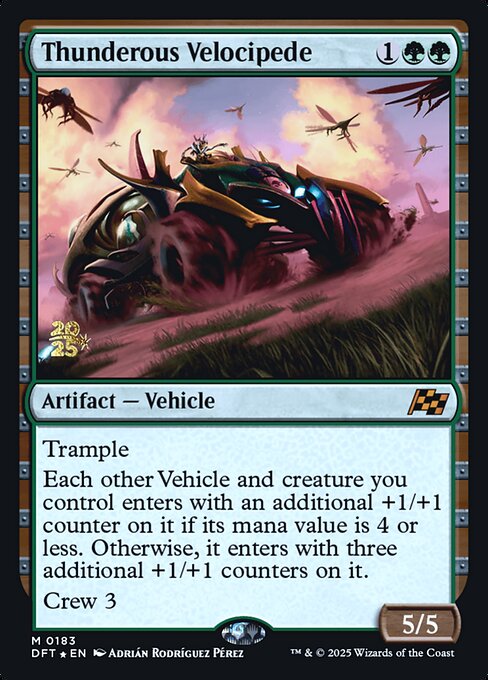 Thunderous Velocipede - FOIL