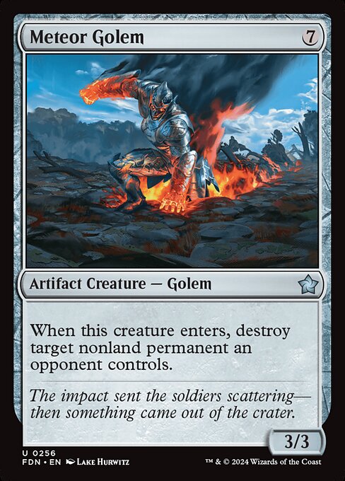 Meteor Golem - FOIL