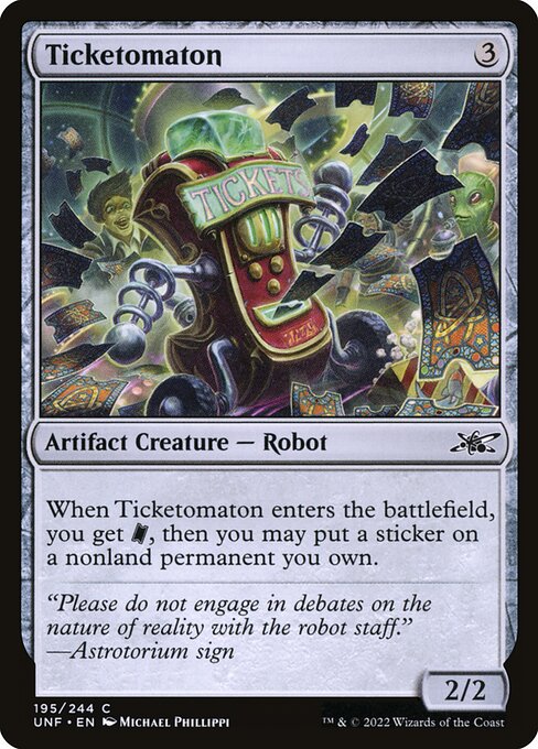 Ticketomaton - FOIL