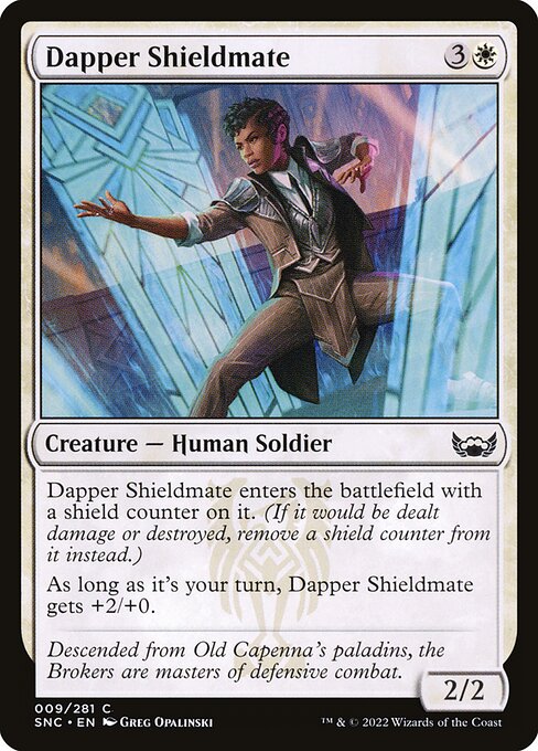 Dapper Shieldmate - FOIL