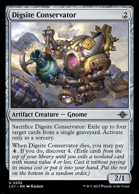 Digsite Conservator - FOIL