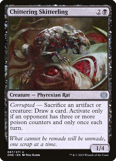 Chittering Skitterling - FOIL