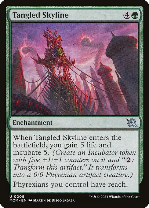 Tangled Skyline - FOIL