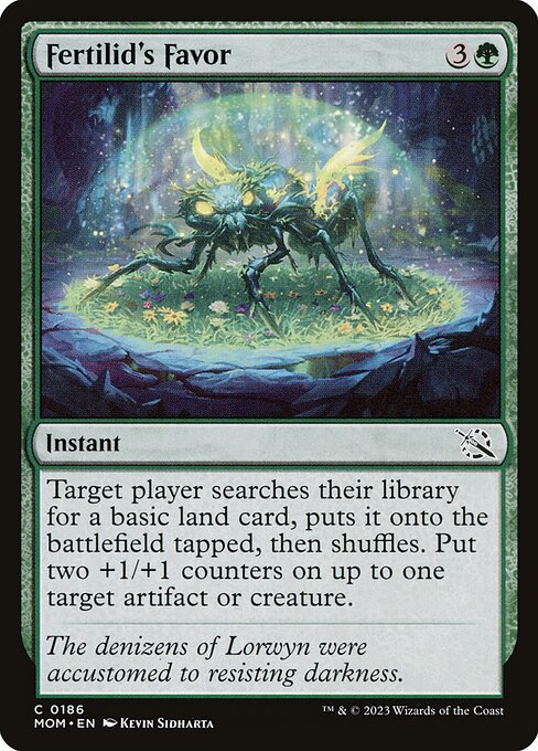 Fertilid's Favor - FOIL