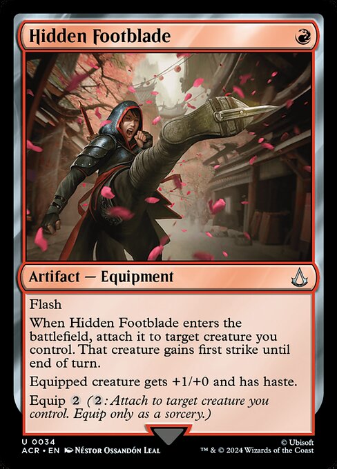Hidden Footblade - FOIL