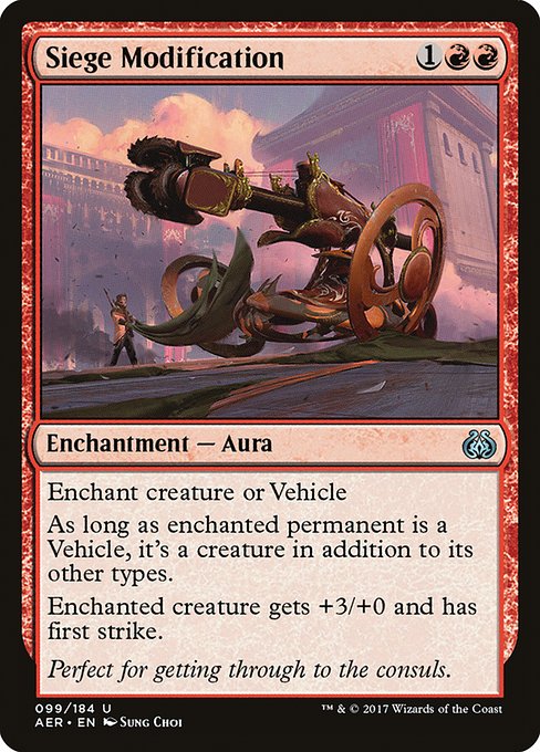 Siege Modification - FOIL