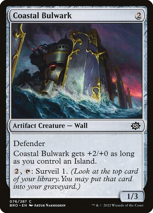 Coastal Bulwark - FOIL