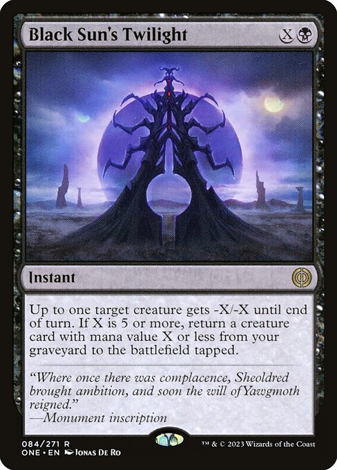 Black Sun's Twilight - FOIL
