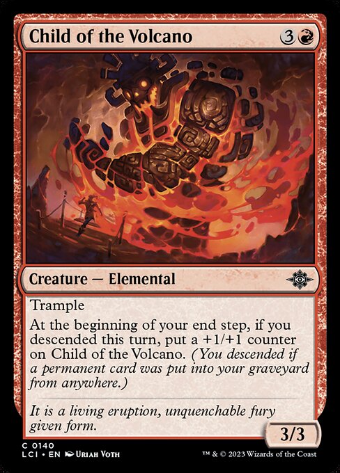 Child of the Volcano - FOIL