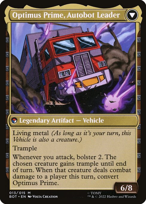 Optimus Prime, Hero // Optimus Prime, Autobot Leader - FOIL
