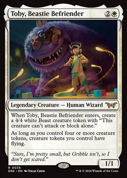 Toby, Beastie Befriender - FOIL
