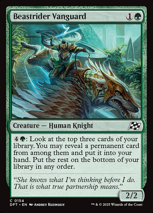 Beastrider Vanguard - FOIL