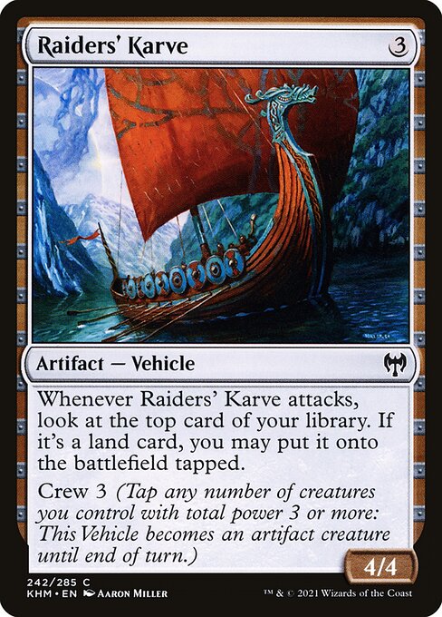 Raiders' Karve - FOIL
