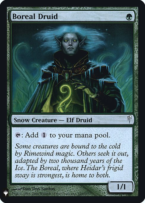 Boreal Druid - FOIL