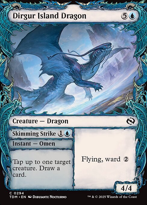 Dirgur Island Dragon // Skimming Strike - FOIL