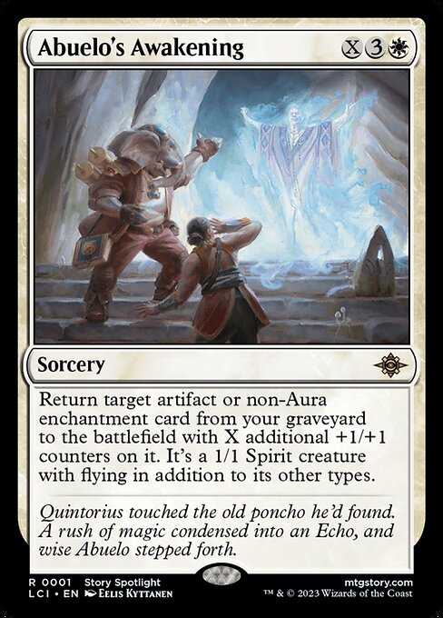 Abuelo's Awakening - FOIL