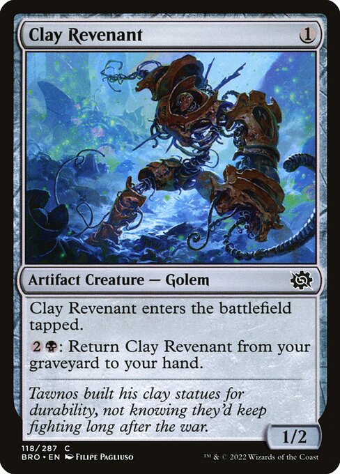 Clay Revenant - FOIL