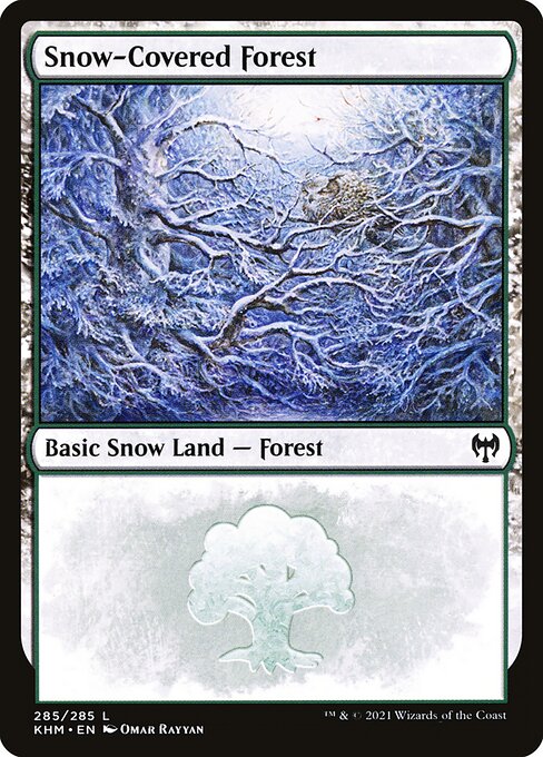 Snow-Covered Forest - FOIL