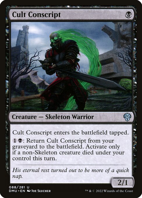 Cult Conscript - FOIL