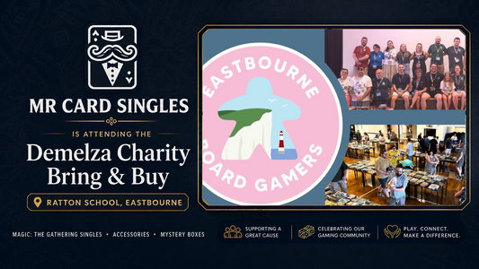 Mr Card Singles Is Coming to the Demelza Charity Bring & Buy 2026