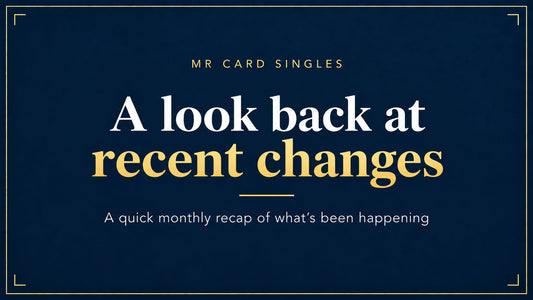 What’s New at Mr Card Singles: More Cards, More Accessories and Plenty Still to Come
