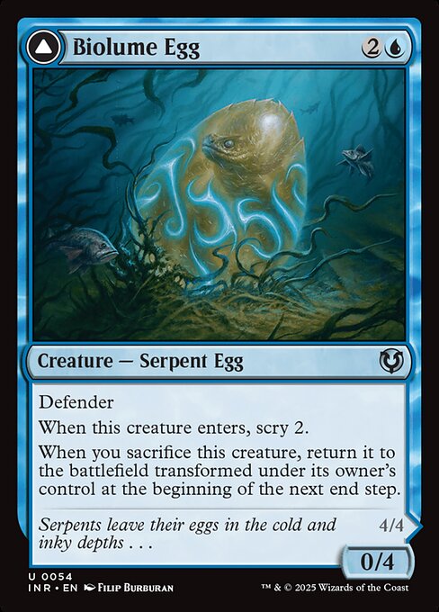 Biolume Egg // Biolume Serpent - FOIL