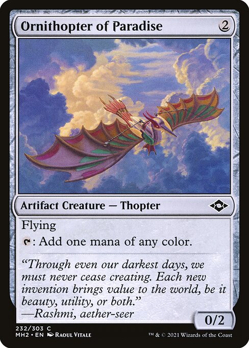 Ornithopter of Paradise - FOIL