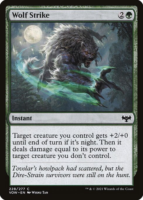 Wolf Strike - FOIL