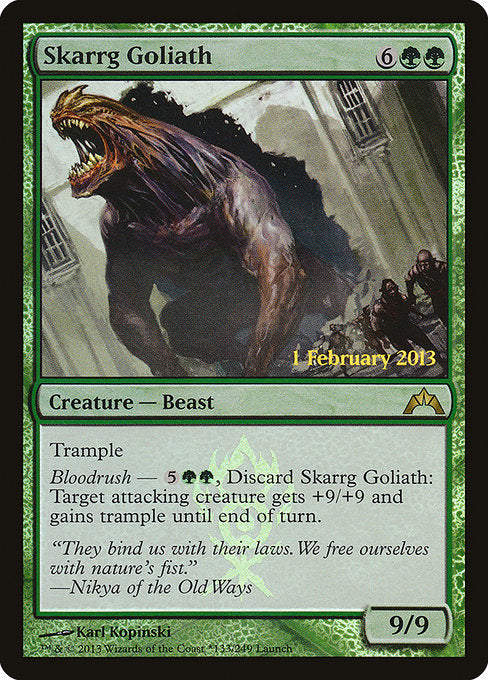 Skarrg Goliath - FOIL