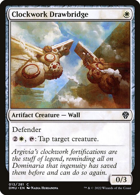 Clockwork Drawbridge - FOIL