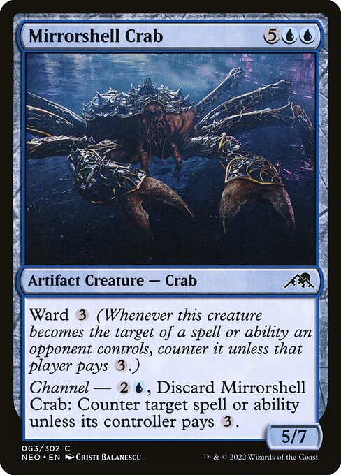 Mirrorshell Crab - FOIL