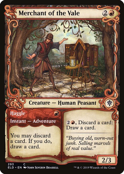 Merchant of the Vale // Haggle - FOIL
