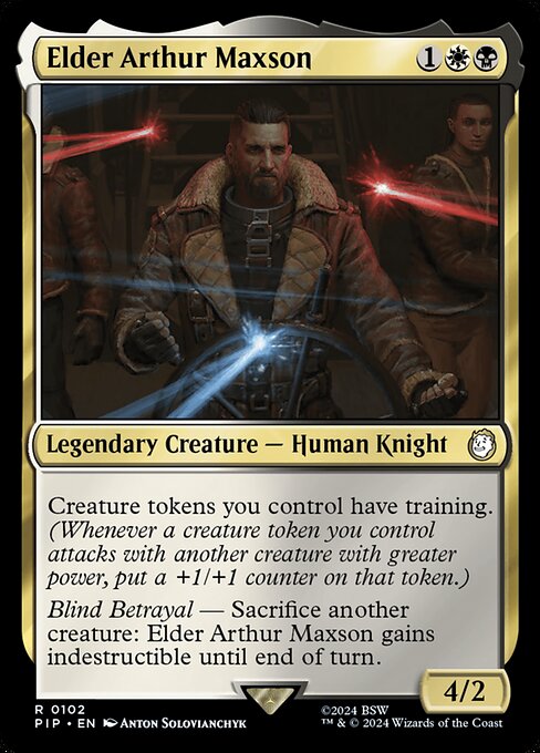 Elder Arthur Maxson - FOIL