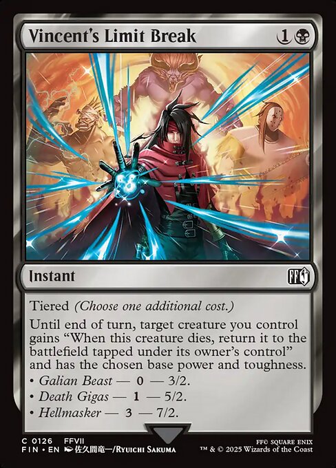 Vincent's Limit Break - FOIL