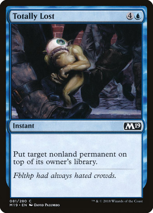 This Is An Image Of The Magic The Gathering Card Totally Lost From The Set Ravnica Remastered - Designed By Artist David Palumbo