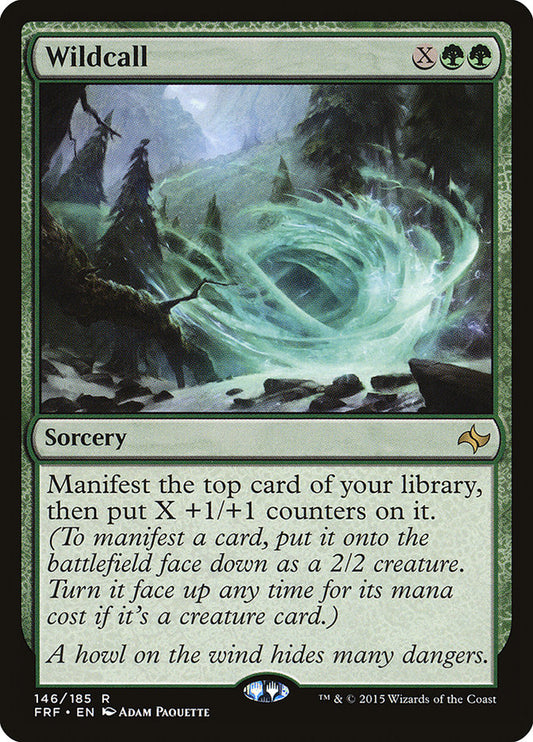 This Is An Image Of The Magic The Gathering Card Wildcall From The Set Fate Reforged - Designed By Artist Adam Paquette