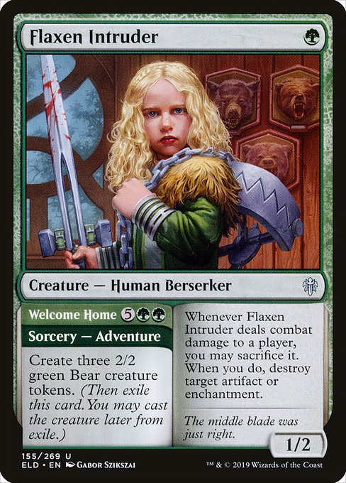 Flaxen Intruder // Welcome Home - FOIL
