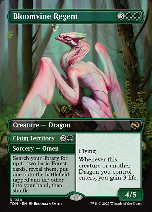 Bloomvine Regent // Claim Territory - FOIL