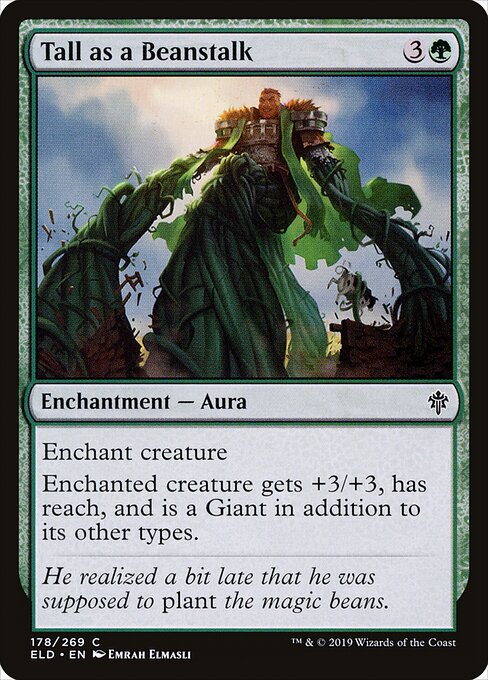 Tall as a Beanstalk - FOIL