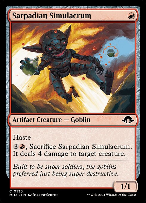 Sarpadian Simulacrum - FOIL