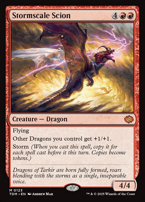 Stormscale Scion - FOIL