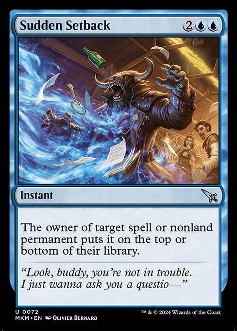 Sudden Setback - FOIL
