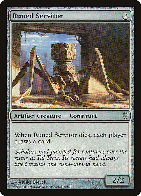 Runed Servitor - FOIL